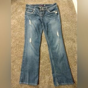 Vigoss Distressed Bootcut Jeans Size 11
